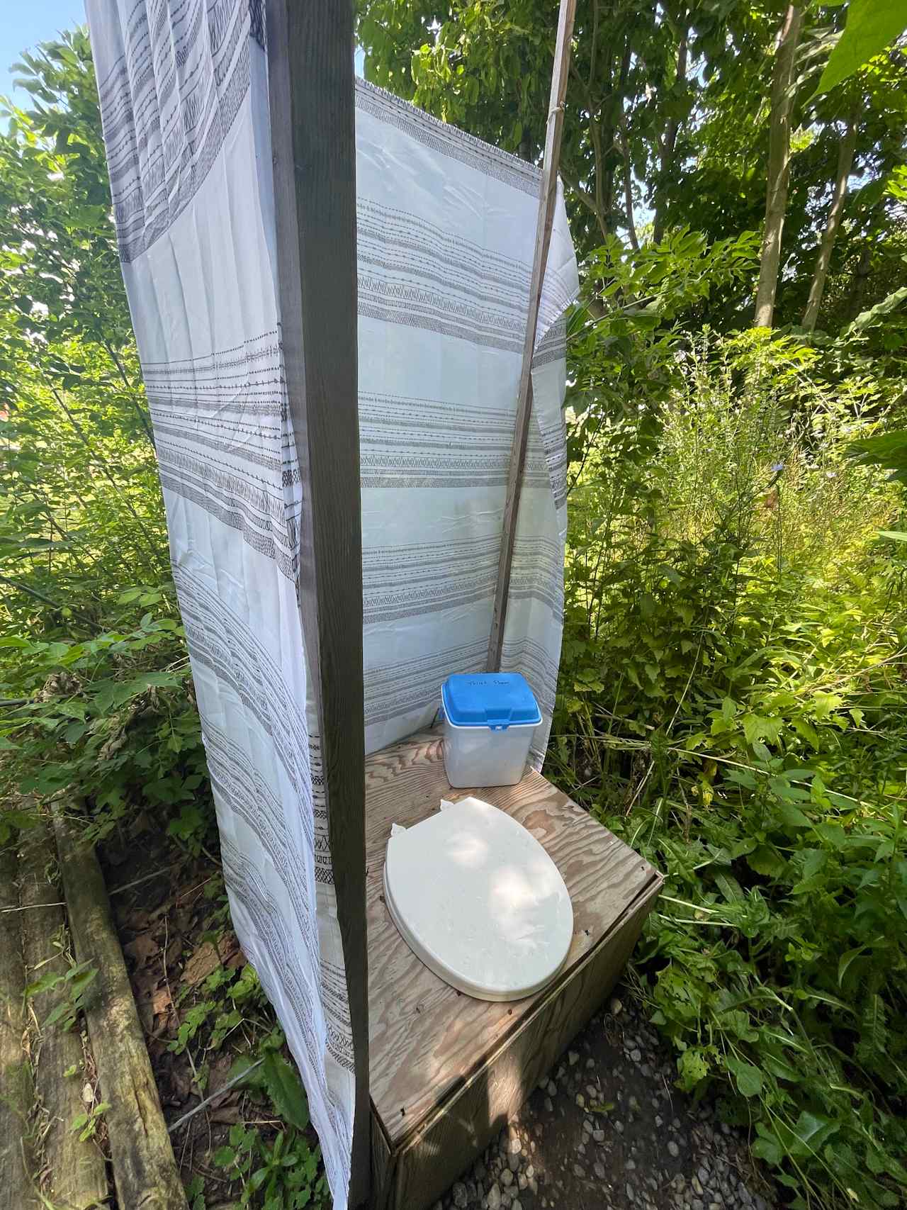 Camping washroom