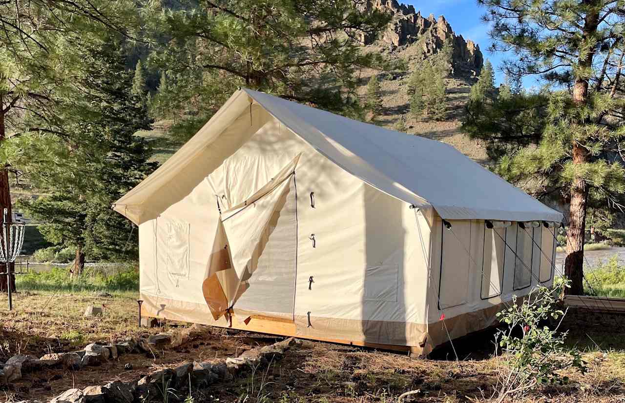 Glamping on the Salmon River