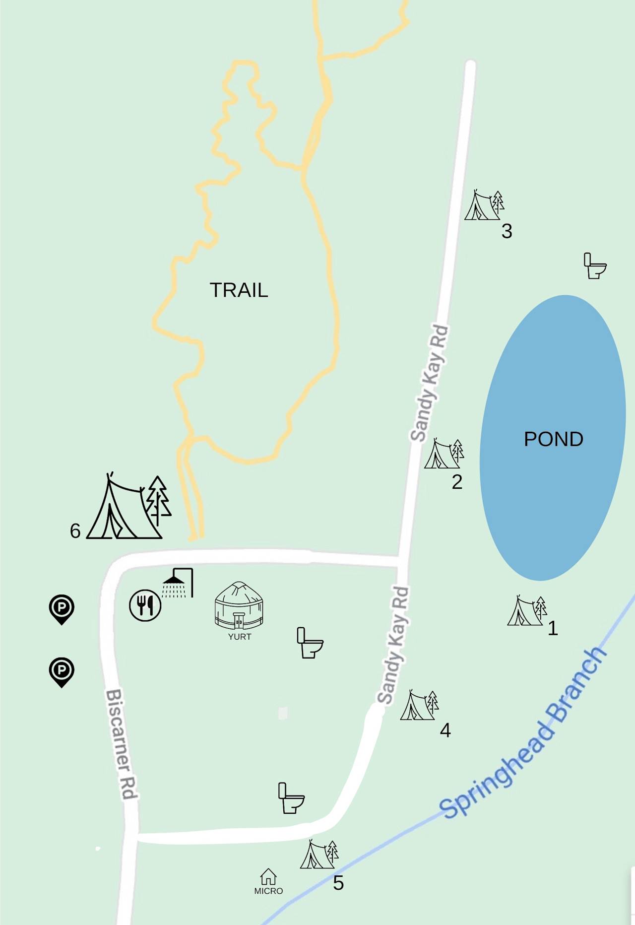 Campground map