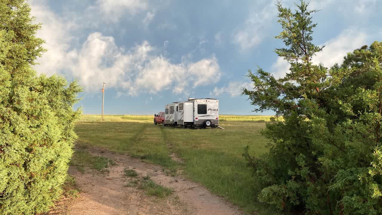 Open pasture sandhills