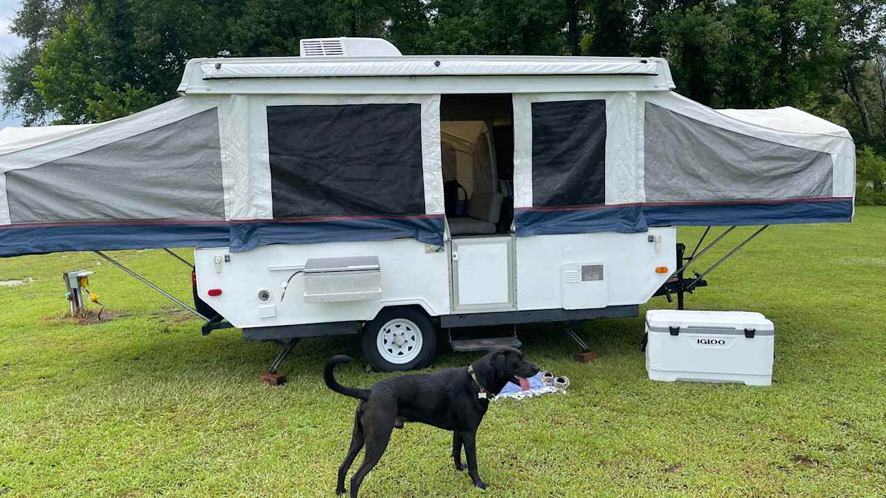 JCO Campground at Lee Baysden Pond