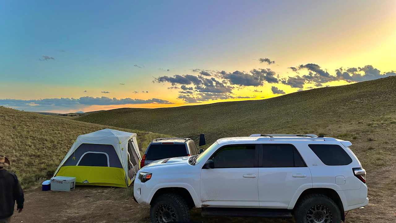 RV/Tent Hidden High Alpine Campsite