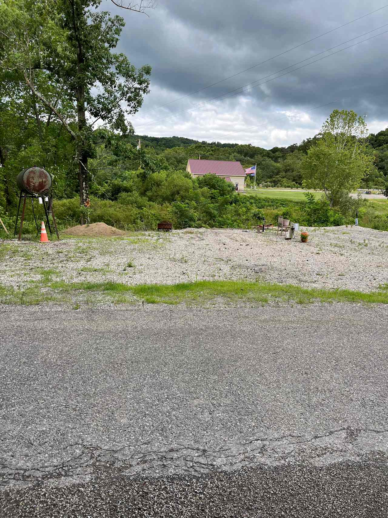 Site 2 from the road.