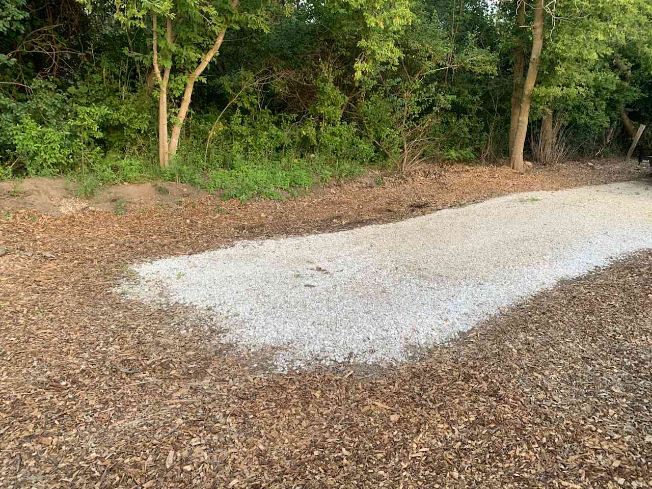 Gravel pad 1