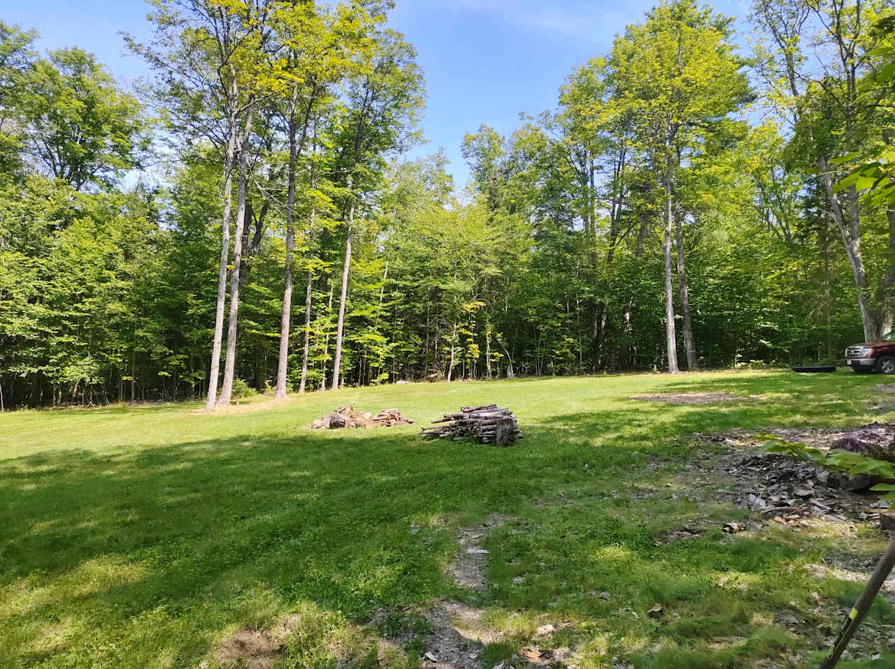 Massive Woodland Campsite