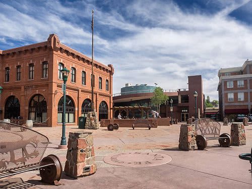 Downtown heritage square