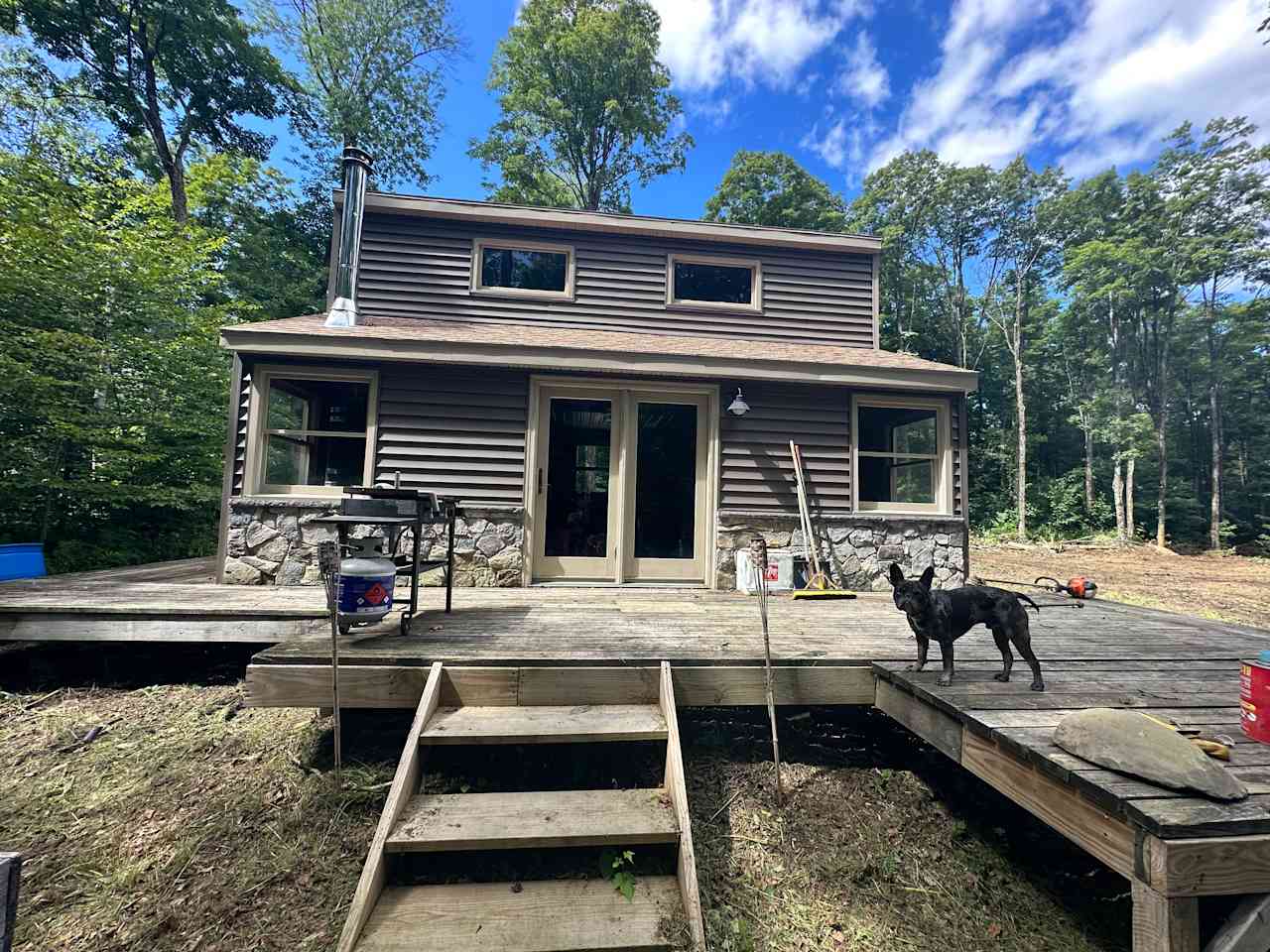 Cabine in the woods