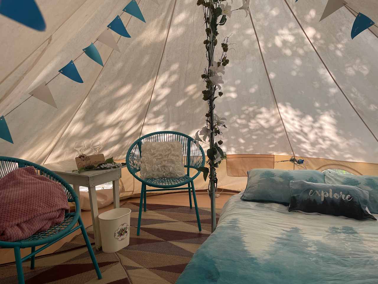 The Orchard - Bell Tent Glamping NB