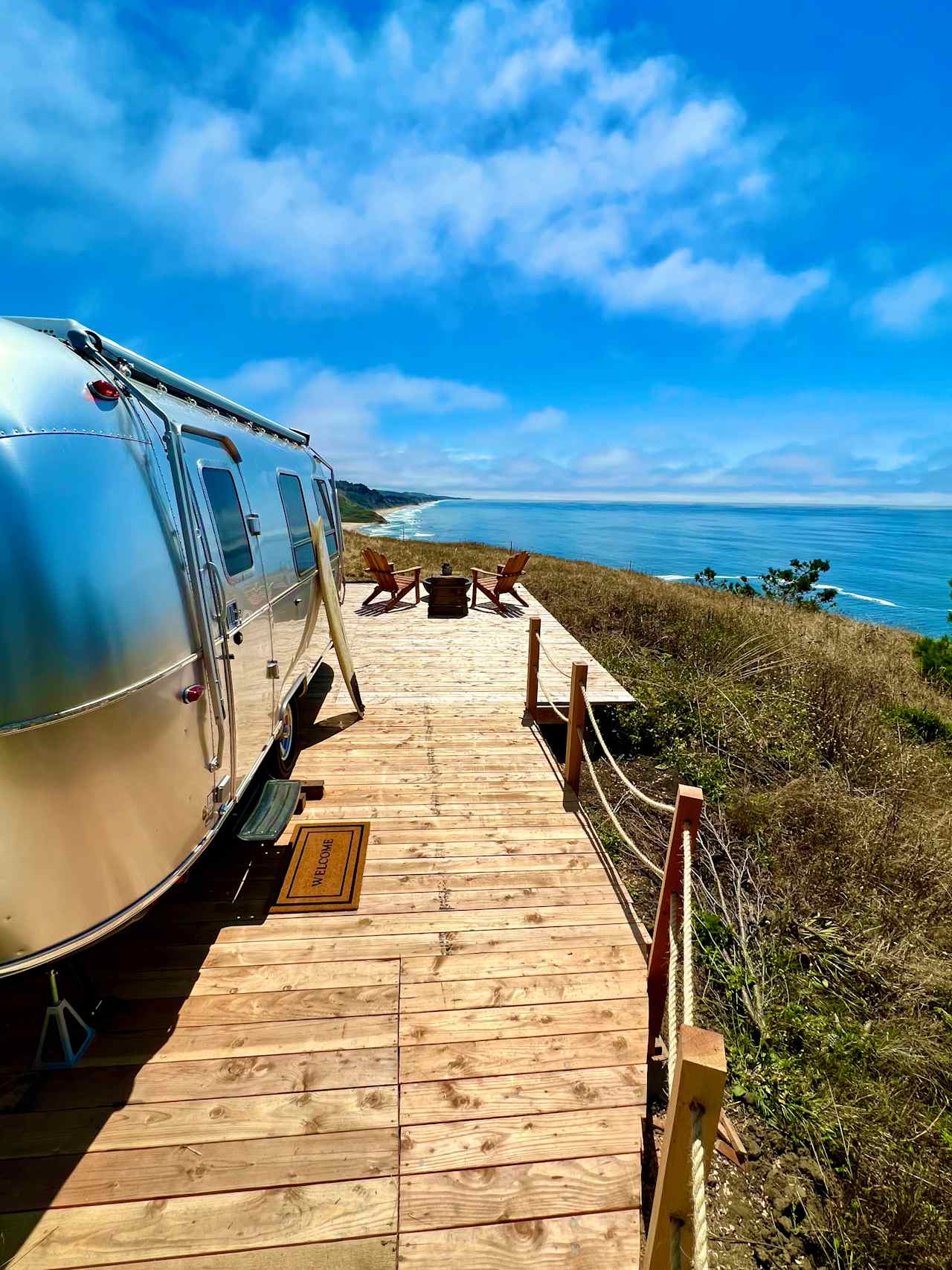 Tunitas Beach Overlook - Airstream