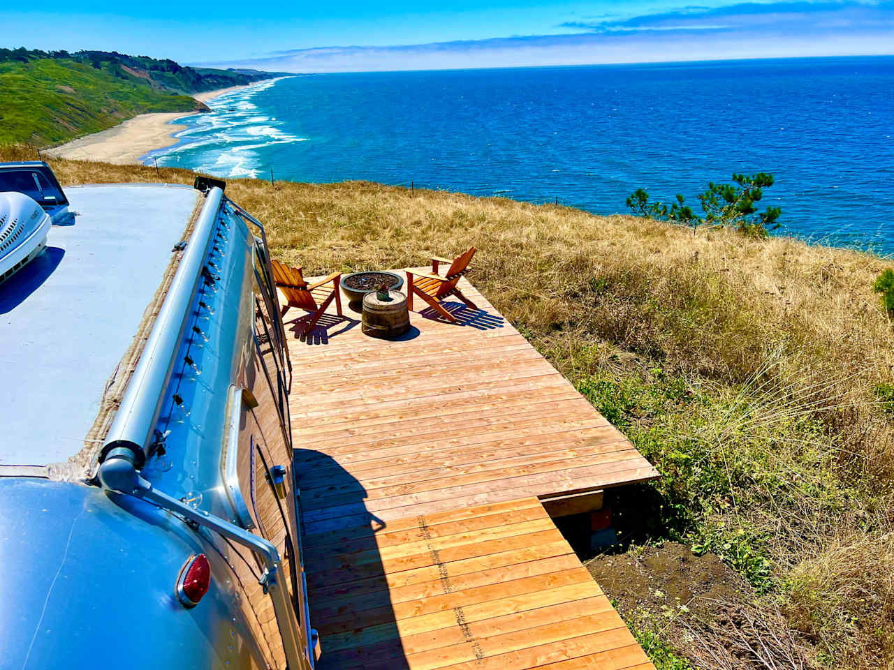 Tunitas Beach Overlook - Airstream