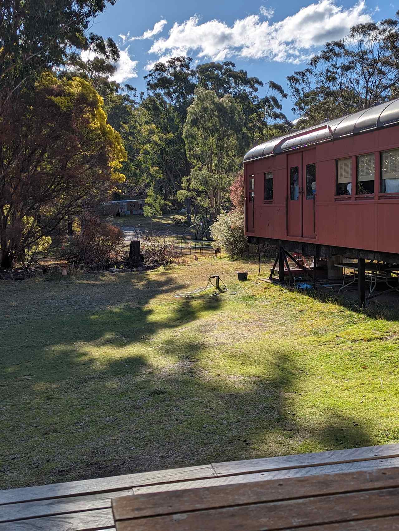 Bald Rock Station trains