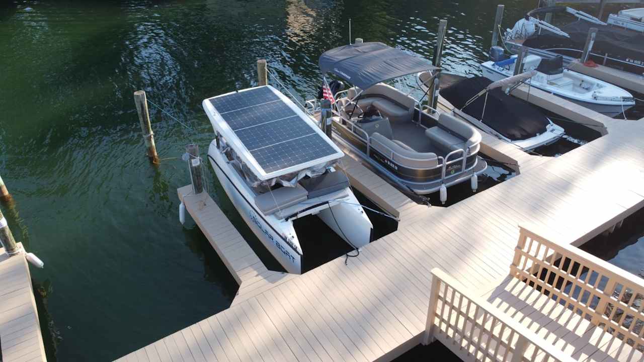 Solar Electric Catamaran