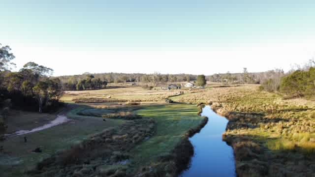 Ningee Nimble Creek's camgound area.