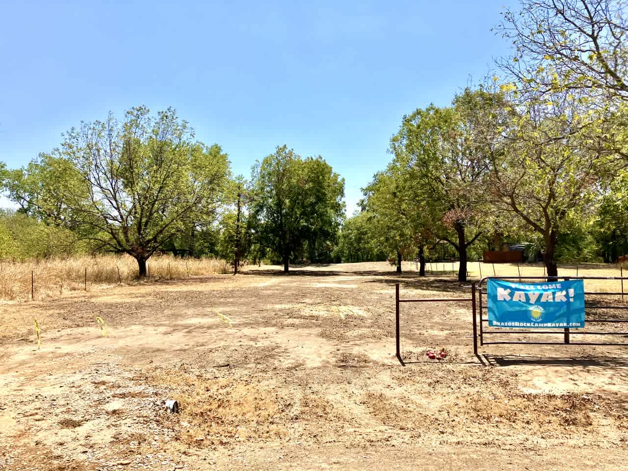 Please allow electric sites to set up camp closer to the river/electric access. Primitive sites set up in the front half of the property- closer to the road. 