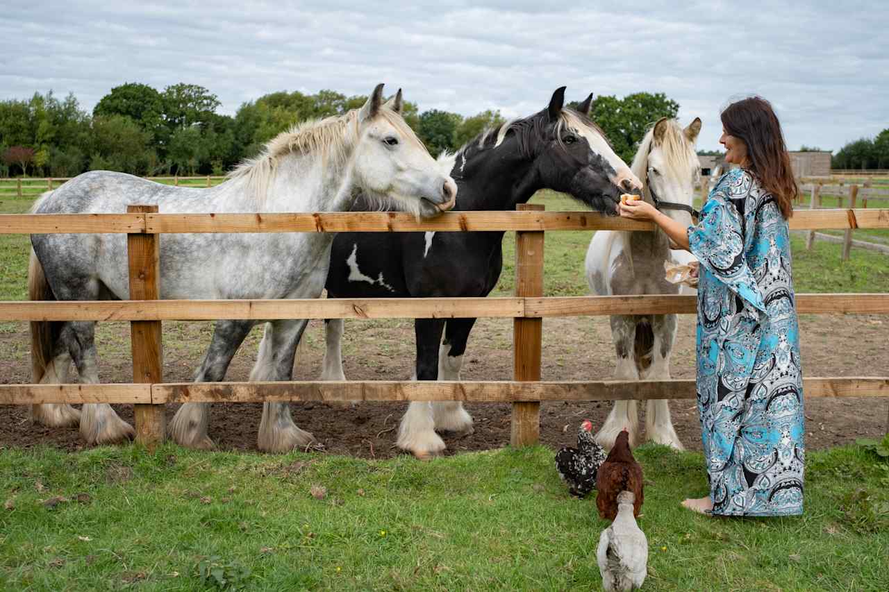 Owner Charlotte and other residents 