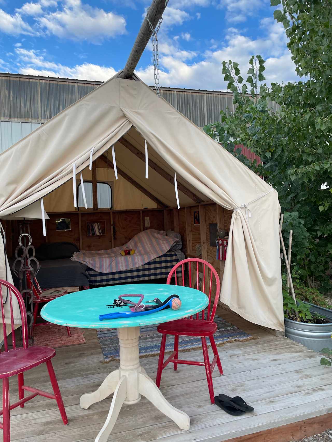 Sweet Pepper Ranch's Glamping Tent