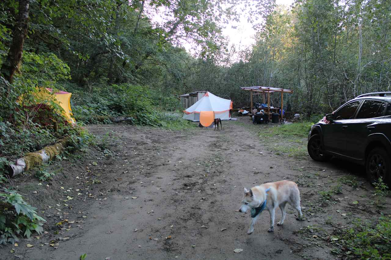 Bogie Upriver Campsites