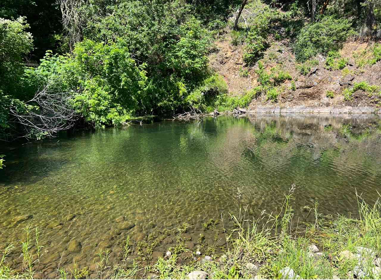 The beautiful swimming hole