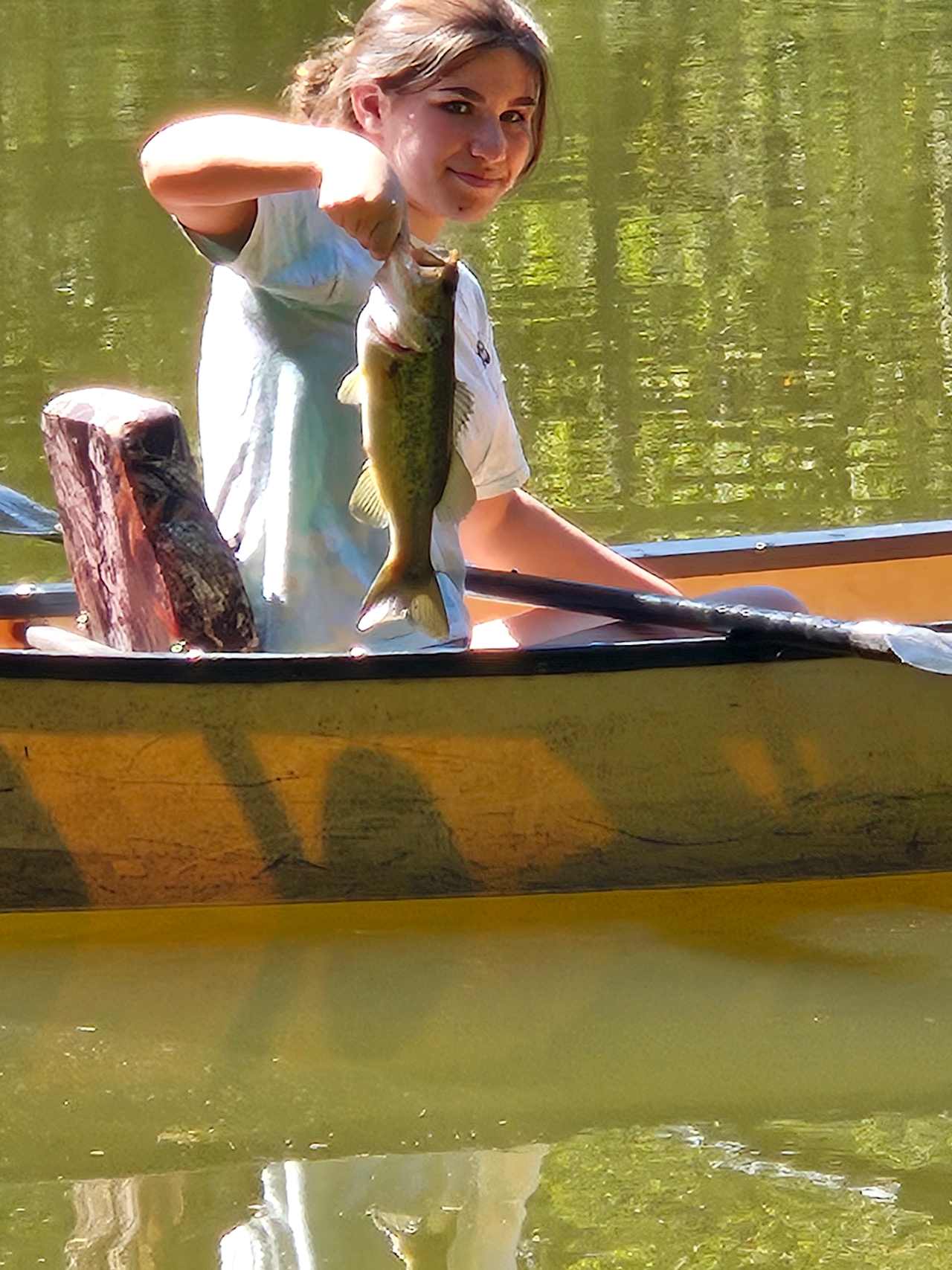 They weren't starving buy we caught a few. 