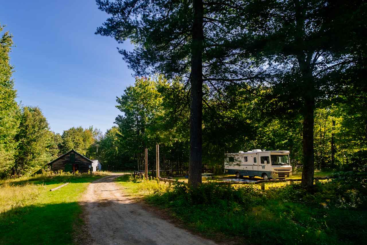 Road through property