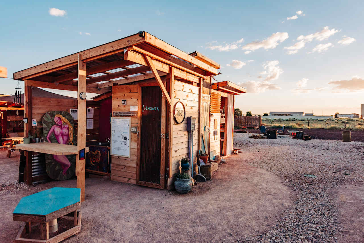 Land Beyond Zion TentVan Glamp Camp