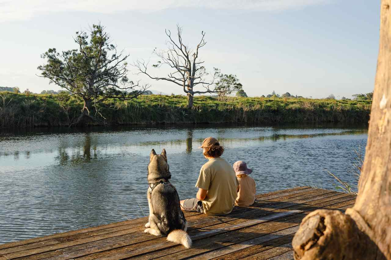 River deck