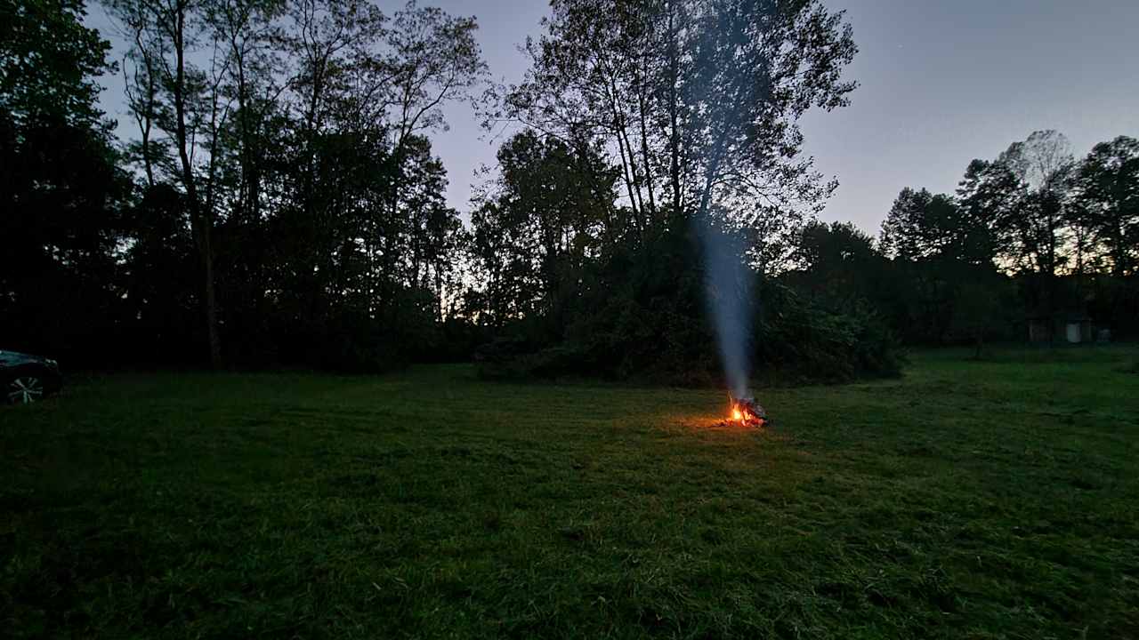 Camping at the Island Farm!