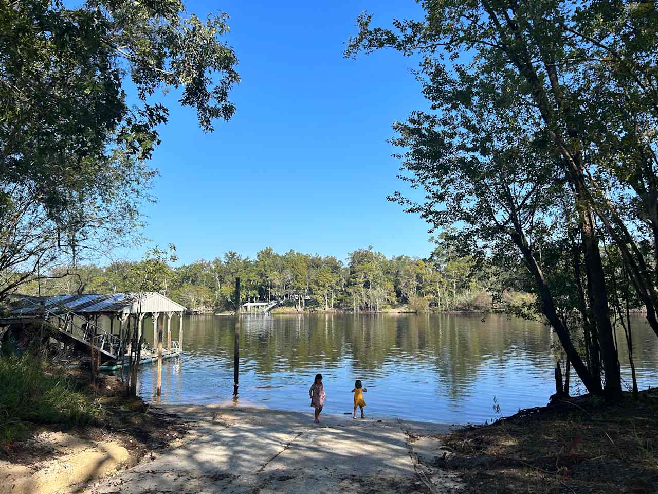 Public Access to Boat Ramp (0.8 miles)