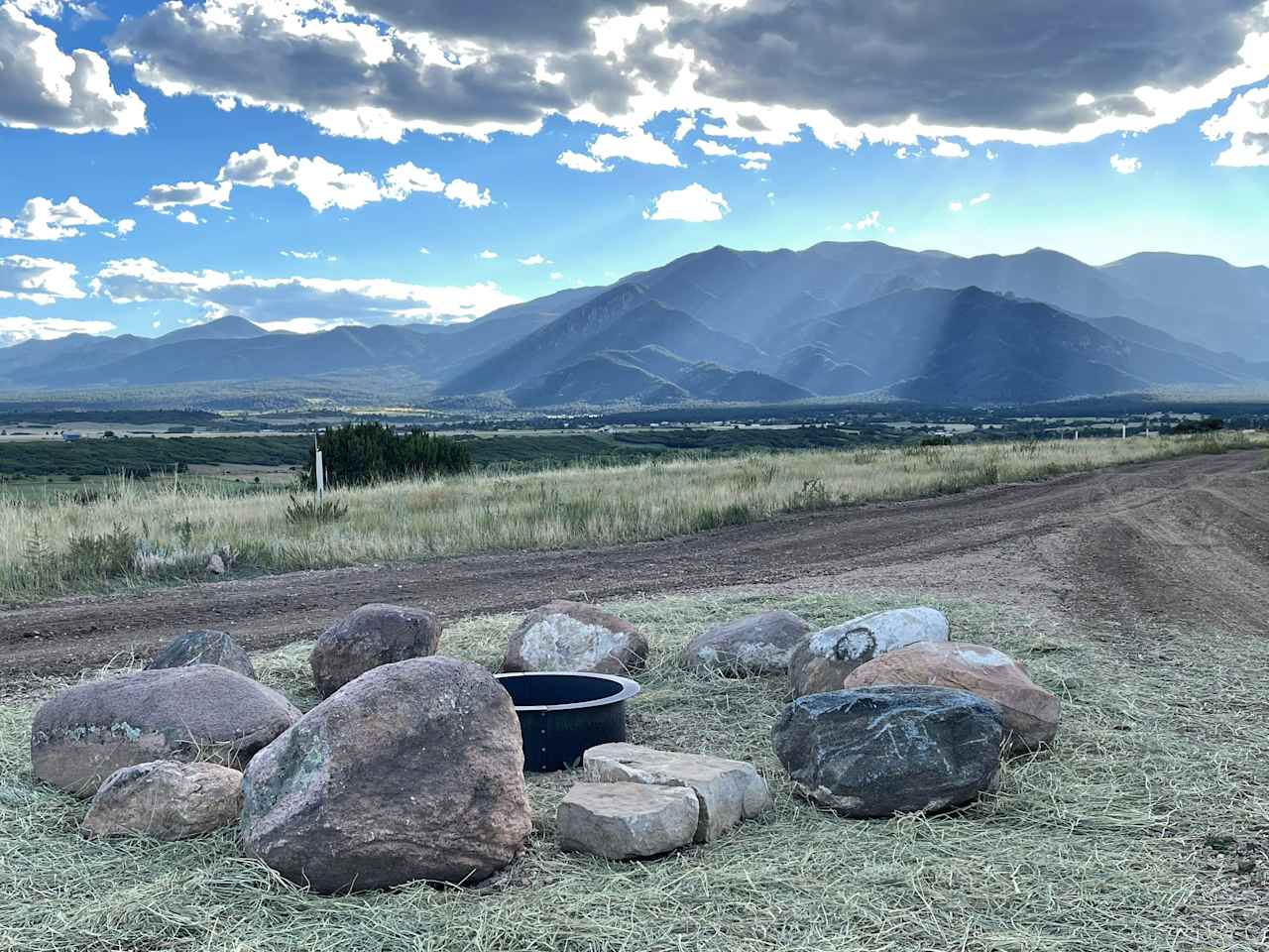 camp ground #1, can accommodate any vehicles with room to turn around.