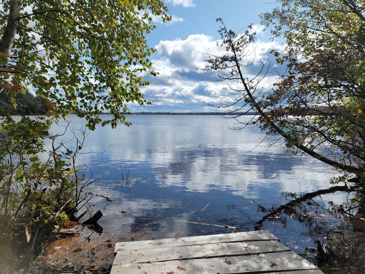 New boardwalk out to Manistee Lake