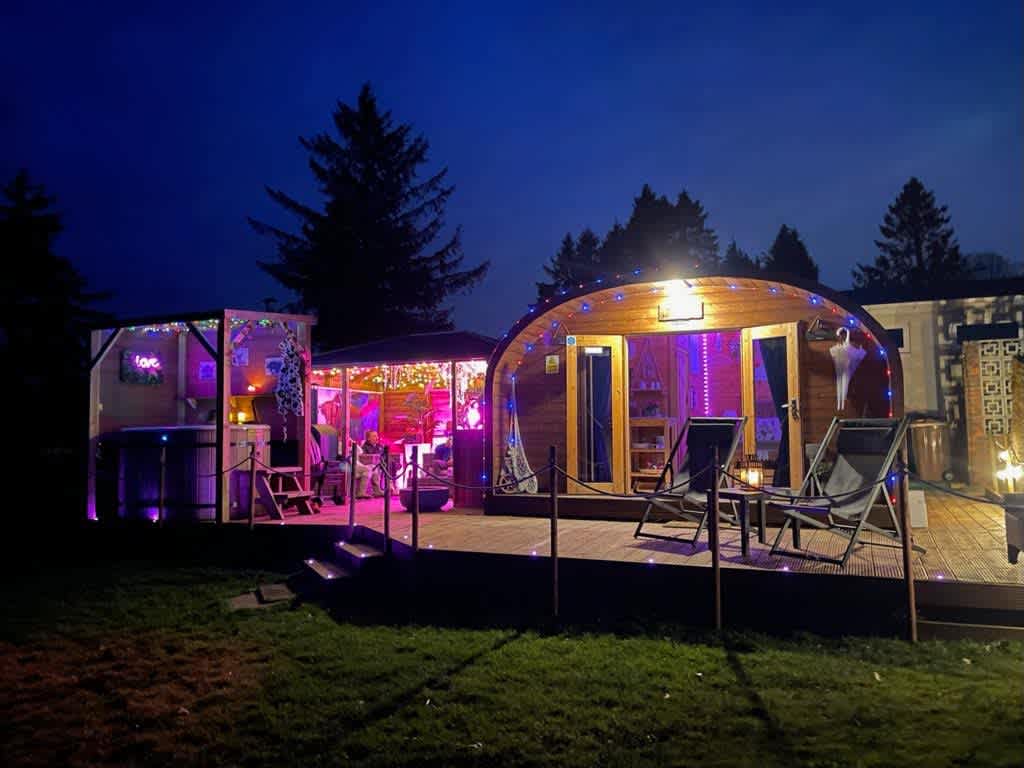 Loch Lomond Sunset Glamping Pod