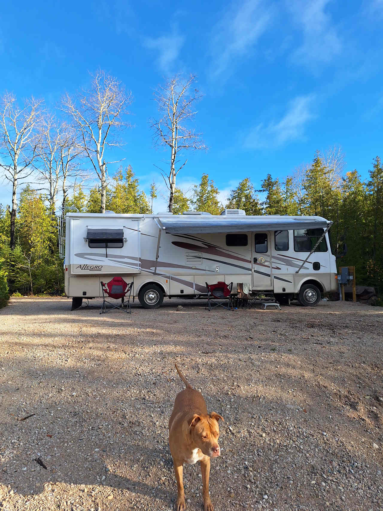 Lake Huron frontage Campsite