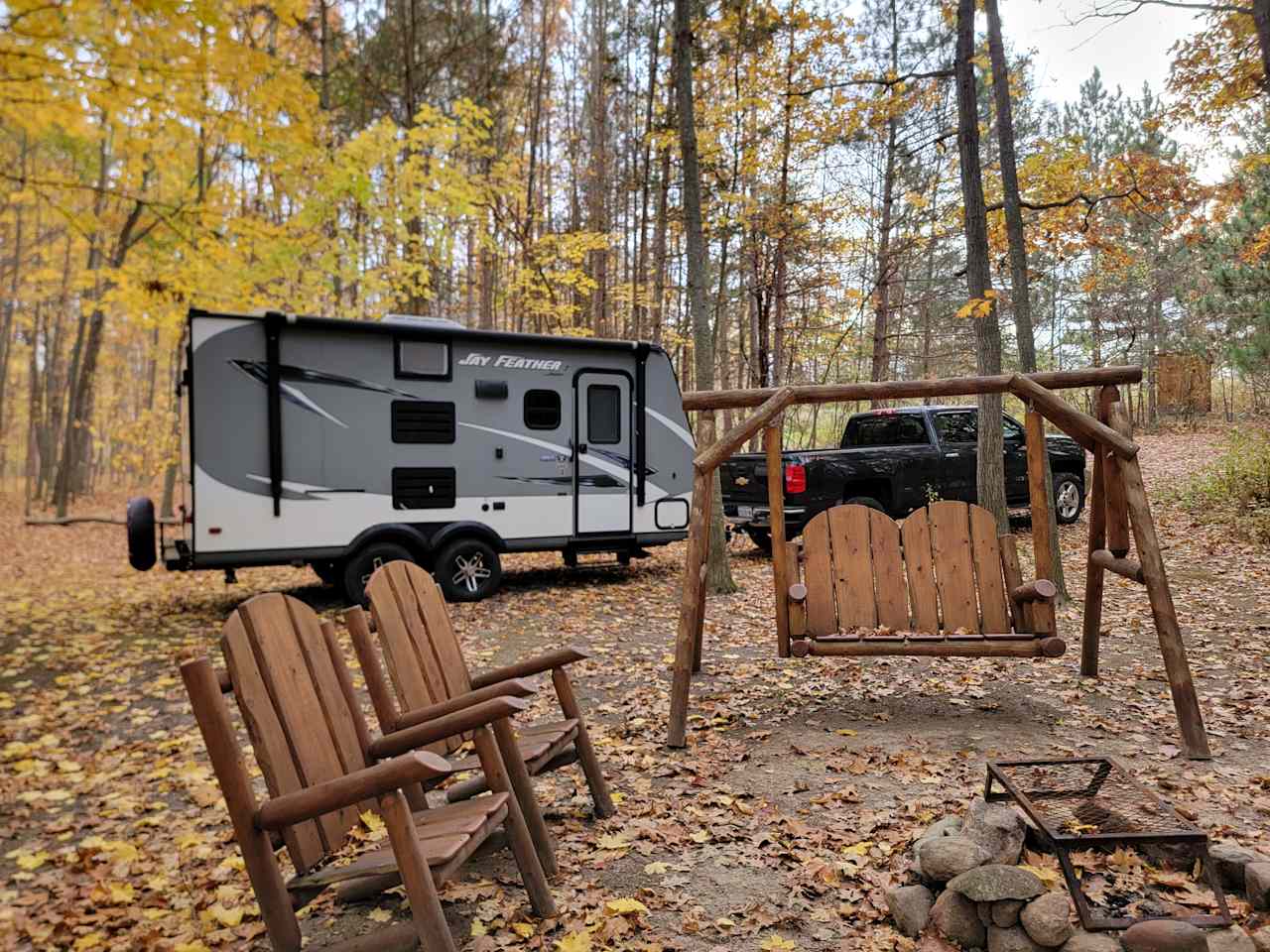 20ft Jayco Hybrid fit with ease.