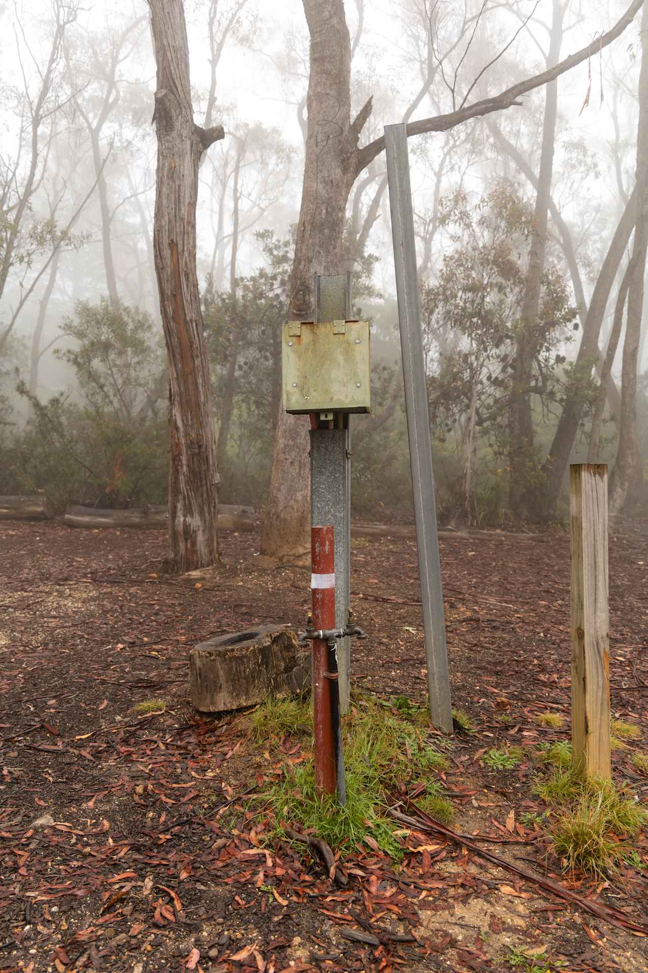 Power and water at most sites.