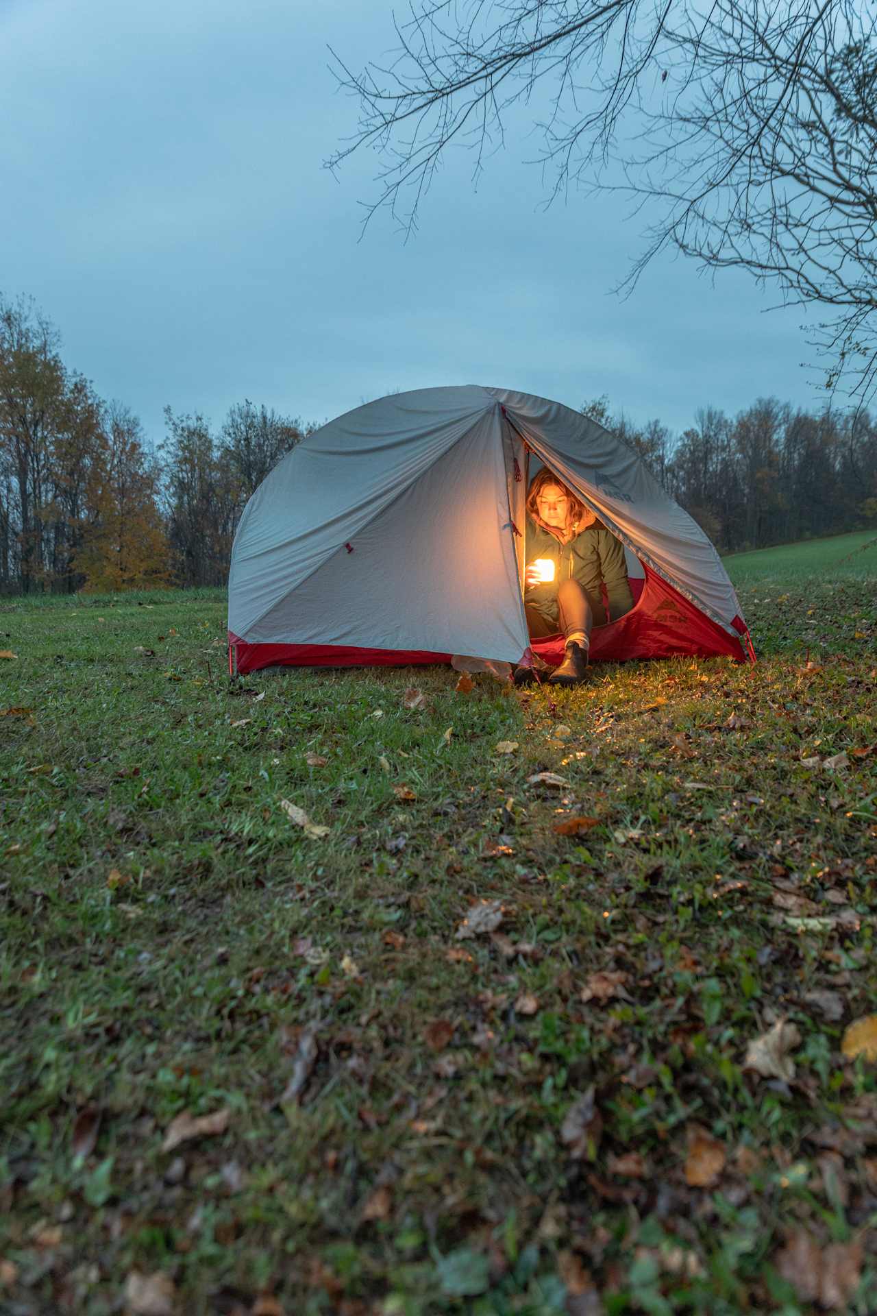 Spring lake retreat on the farm