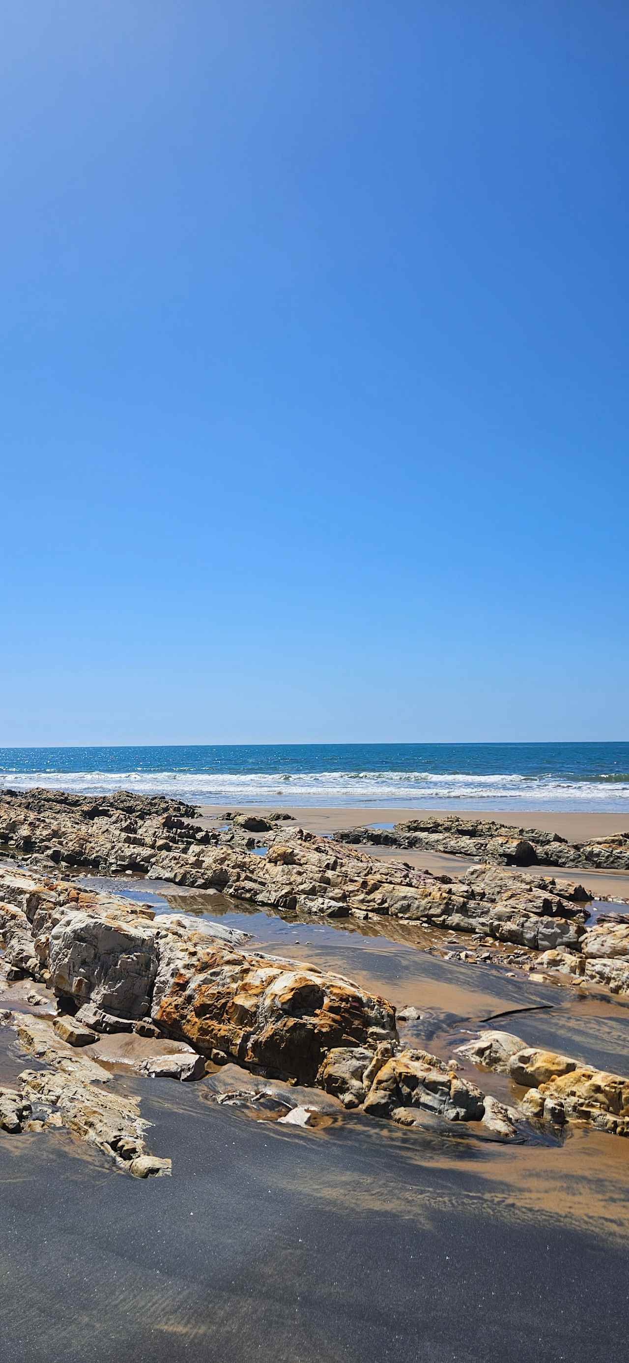 Rock Pools at the point to the North.