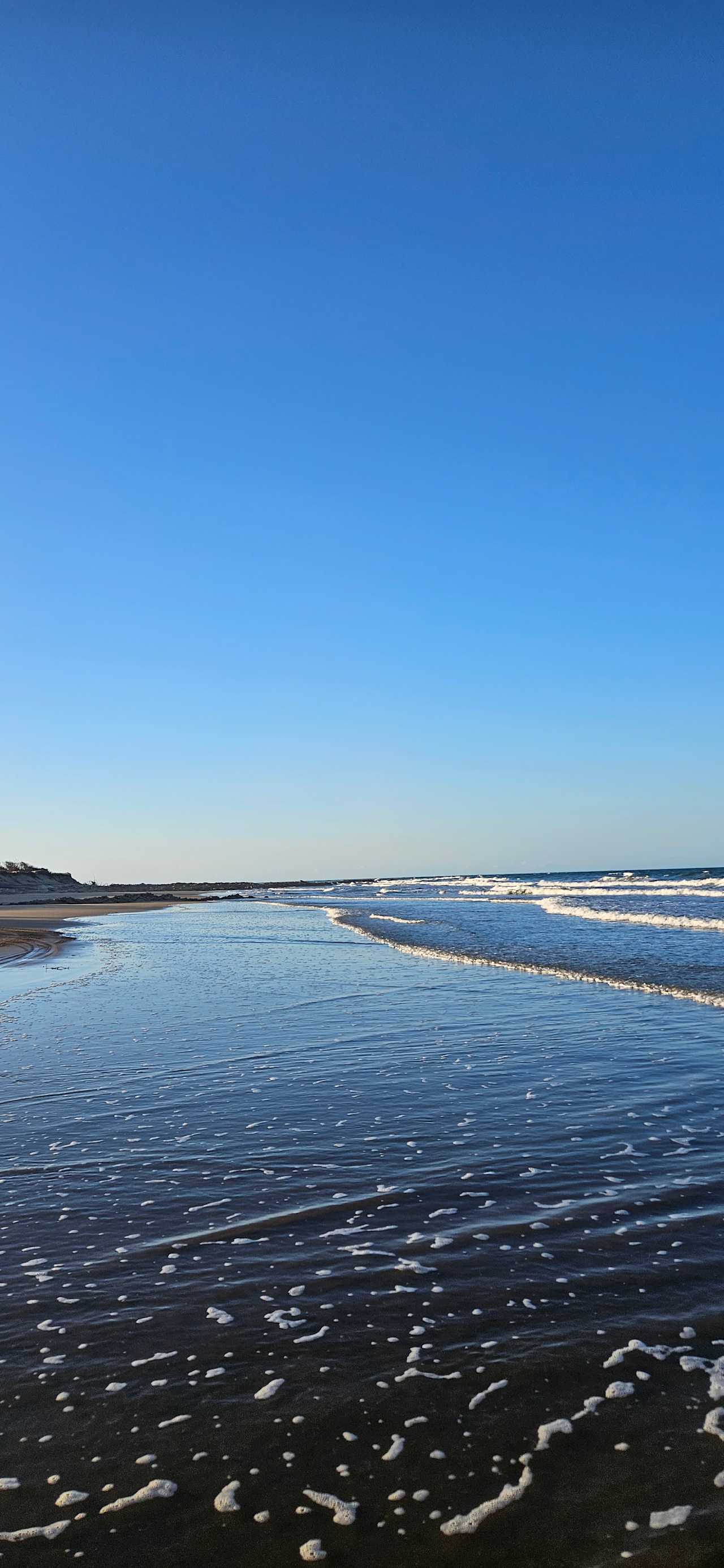 ocean swims at Rules Beach.