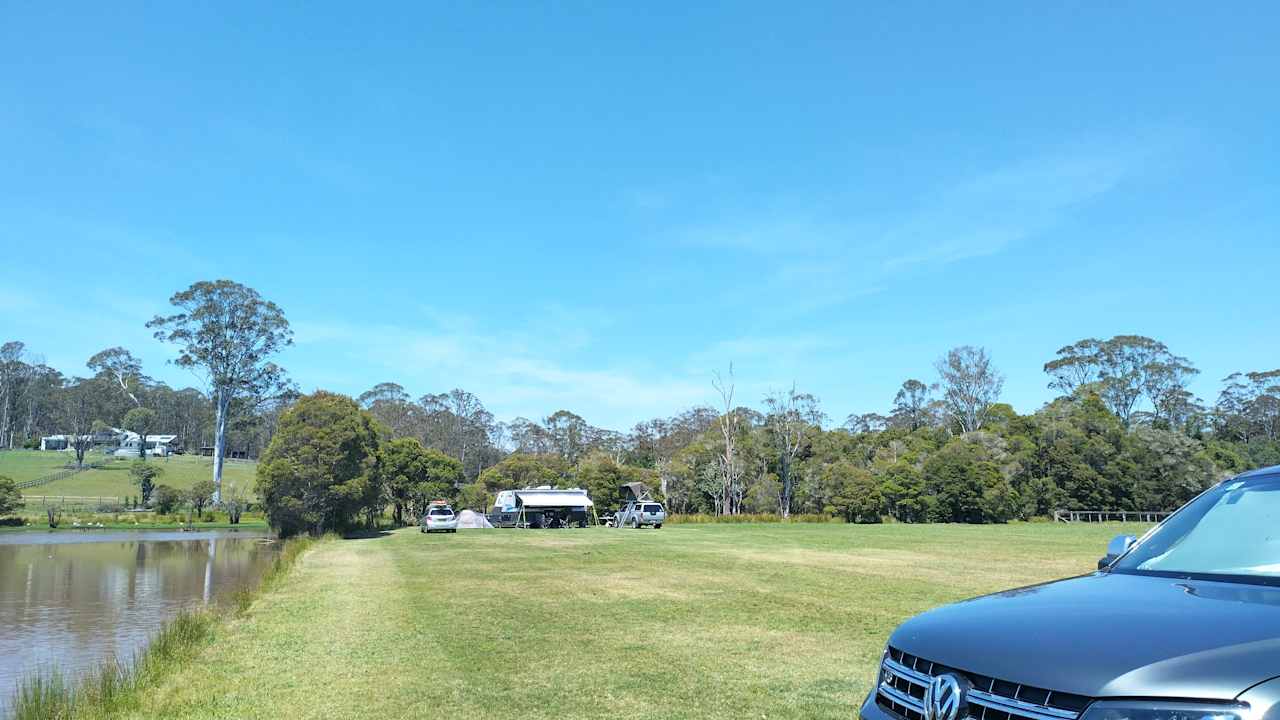 Looking towards Tea Tree cove camp