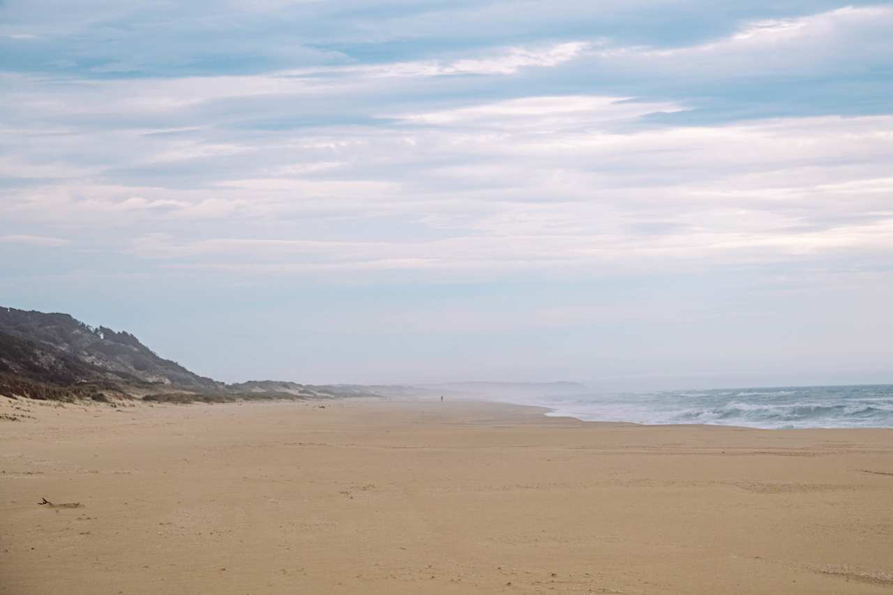 Beautiful coastline 5 minutes drive from the campsite!