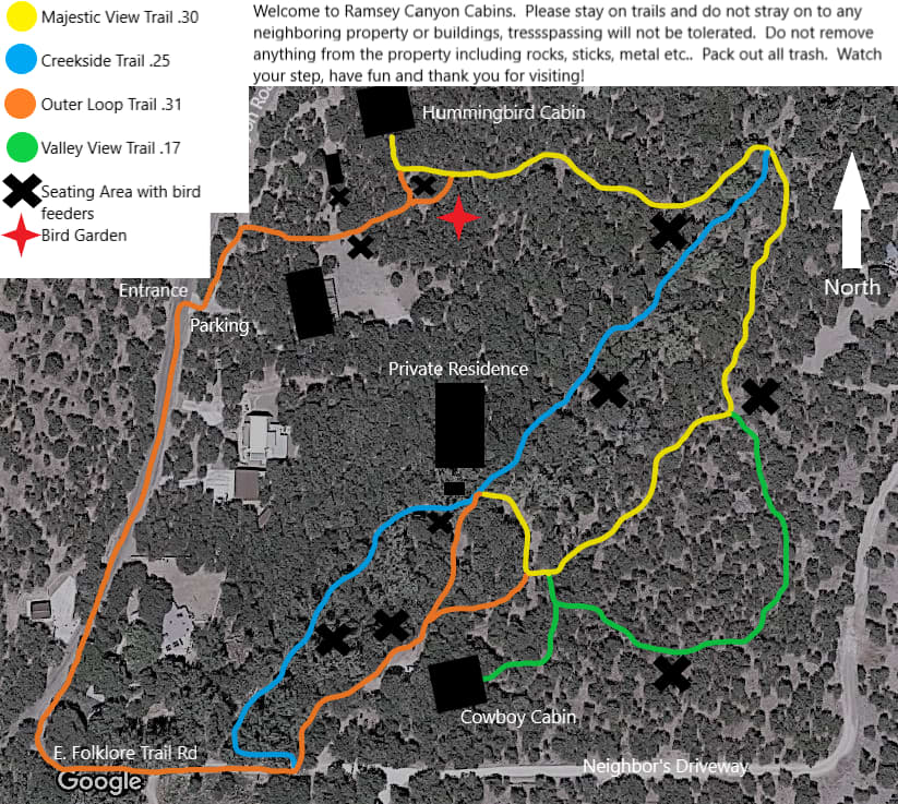 Map of the property