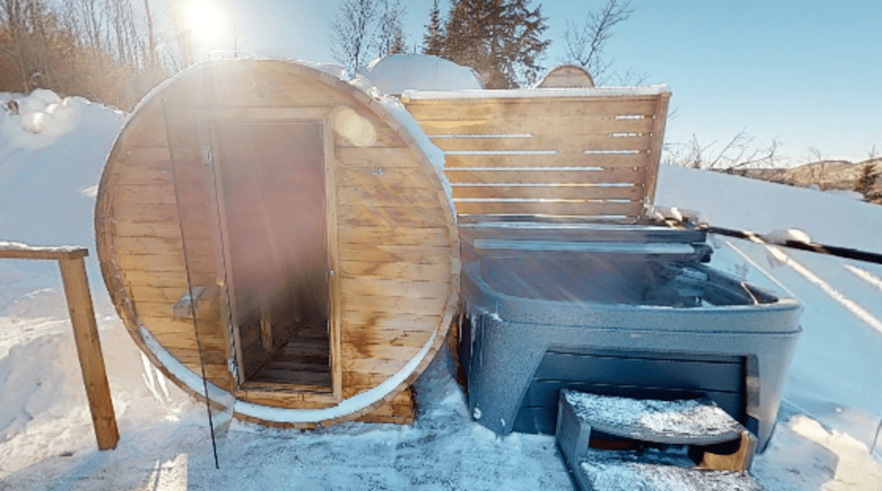 GLASS DOME BEL AIR TREMBLANT