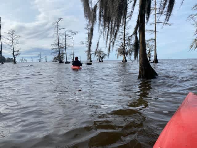 Christmas day paddling, 2023