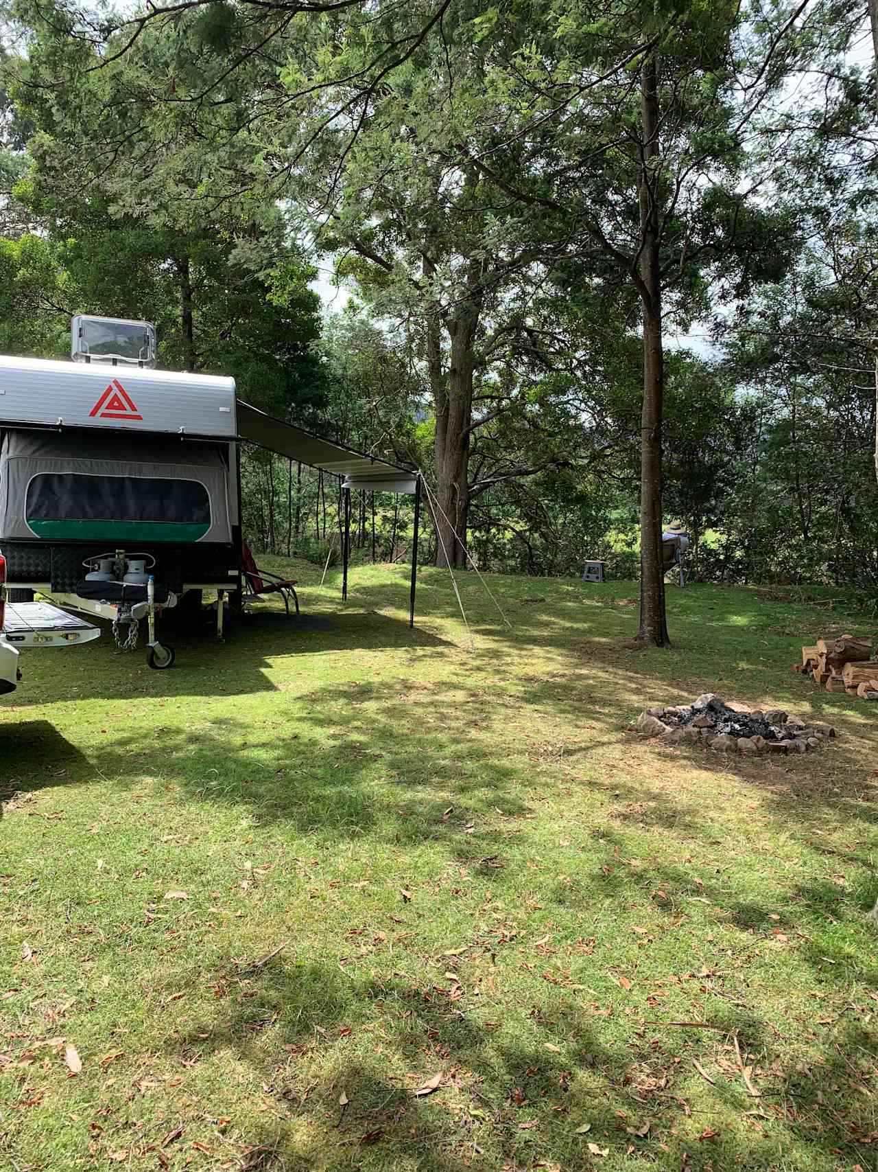 River bank Camping life   Clean & green. 