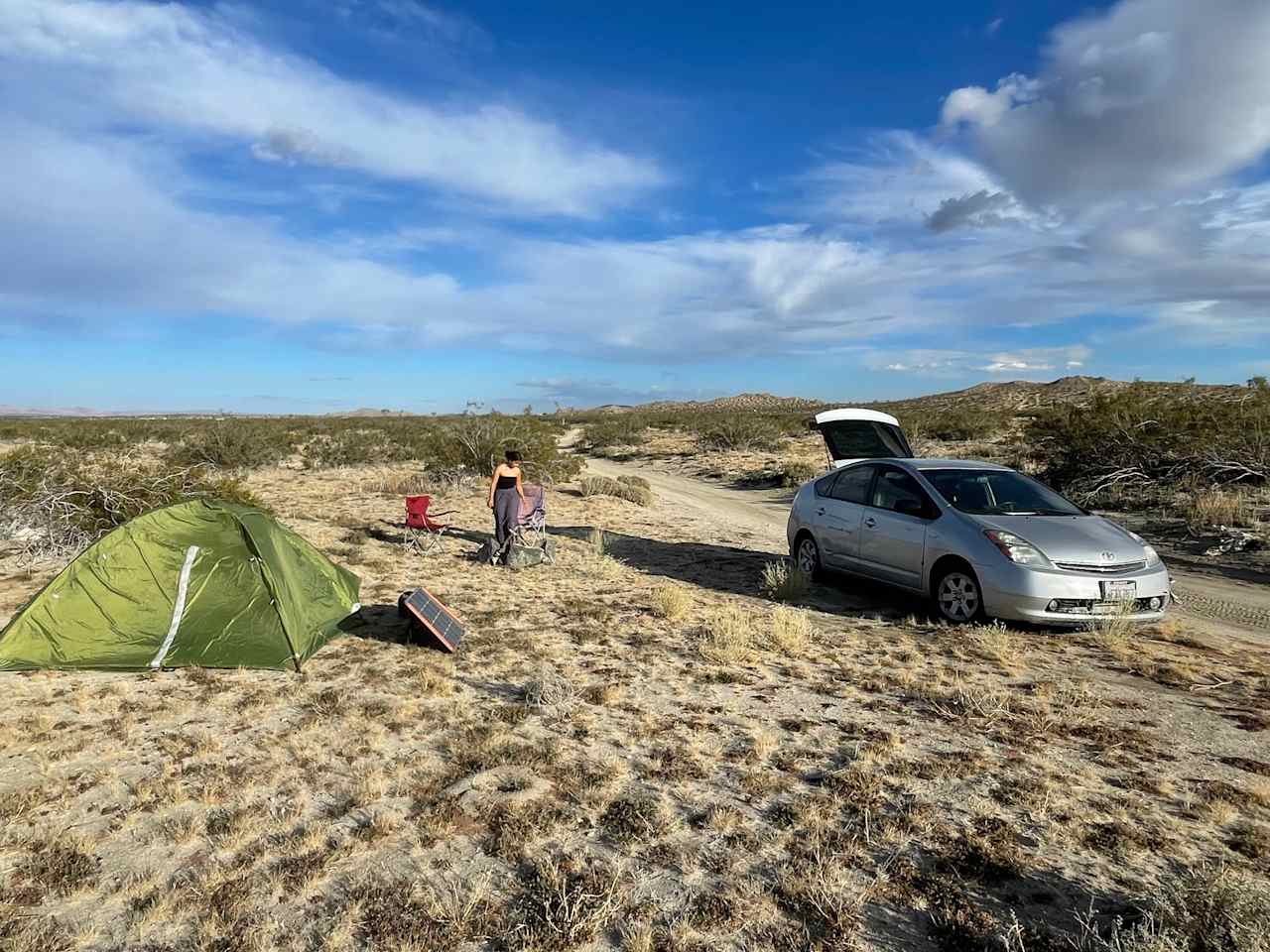 Plenty of parking on sand 