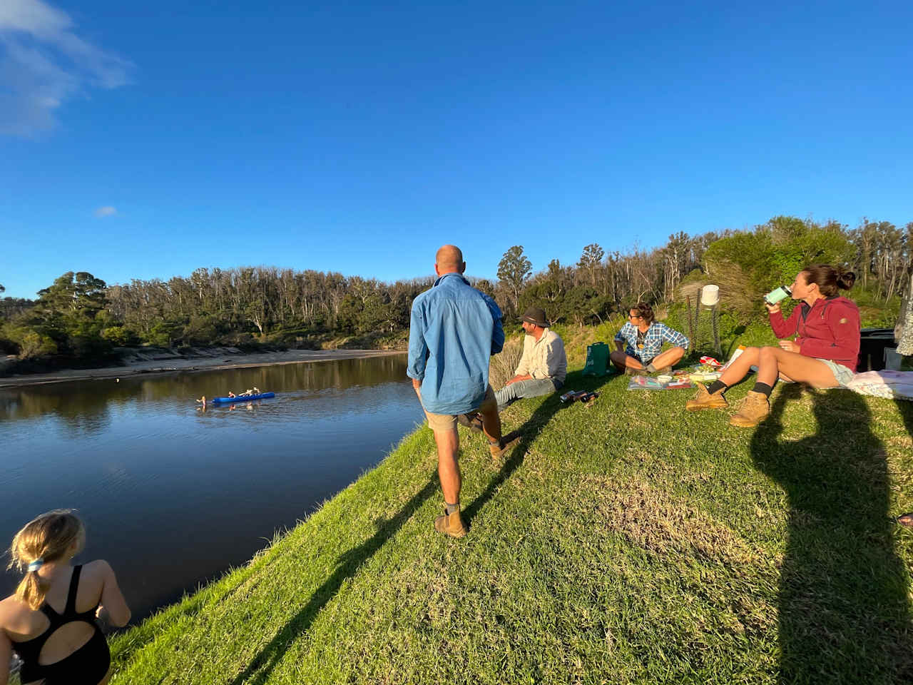 Private river access 