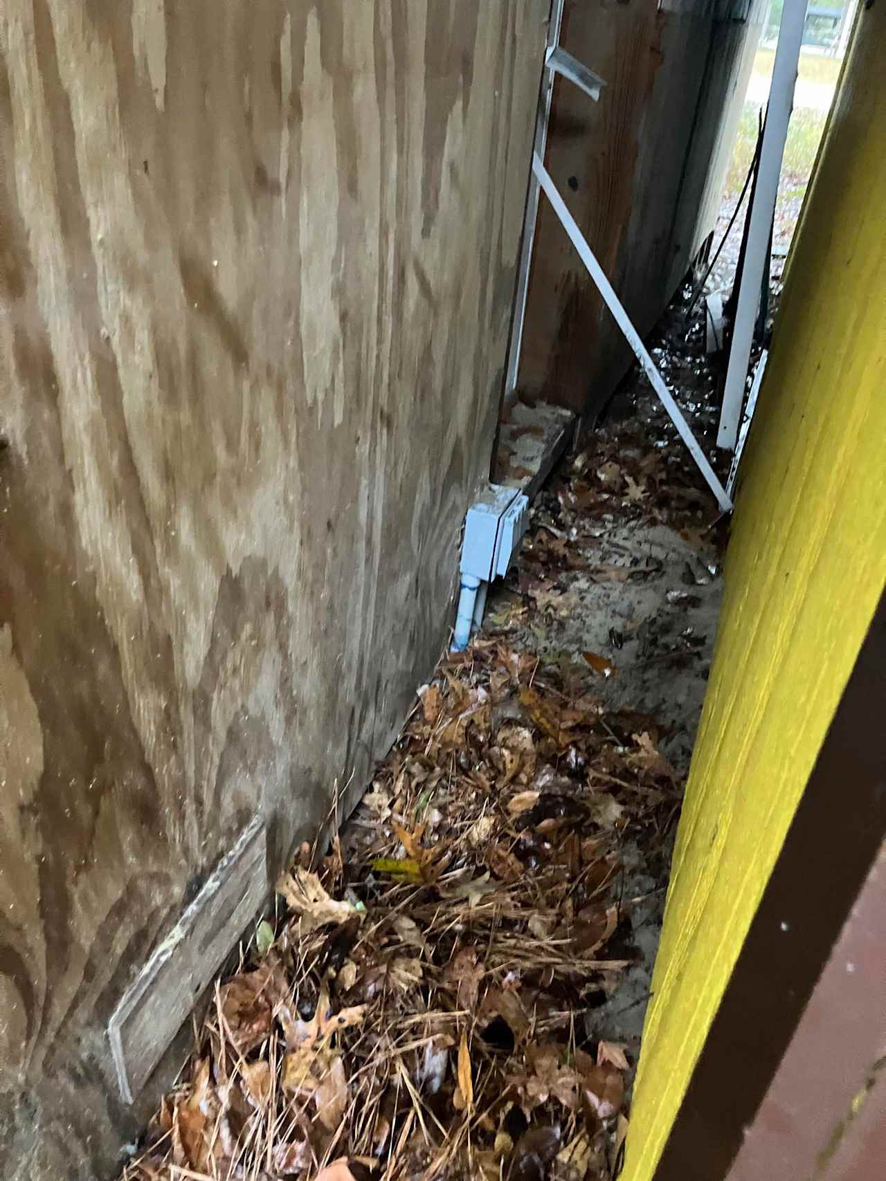 Outdoor 110 electric box