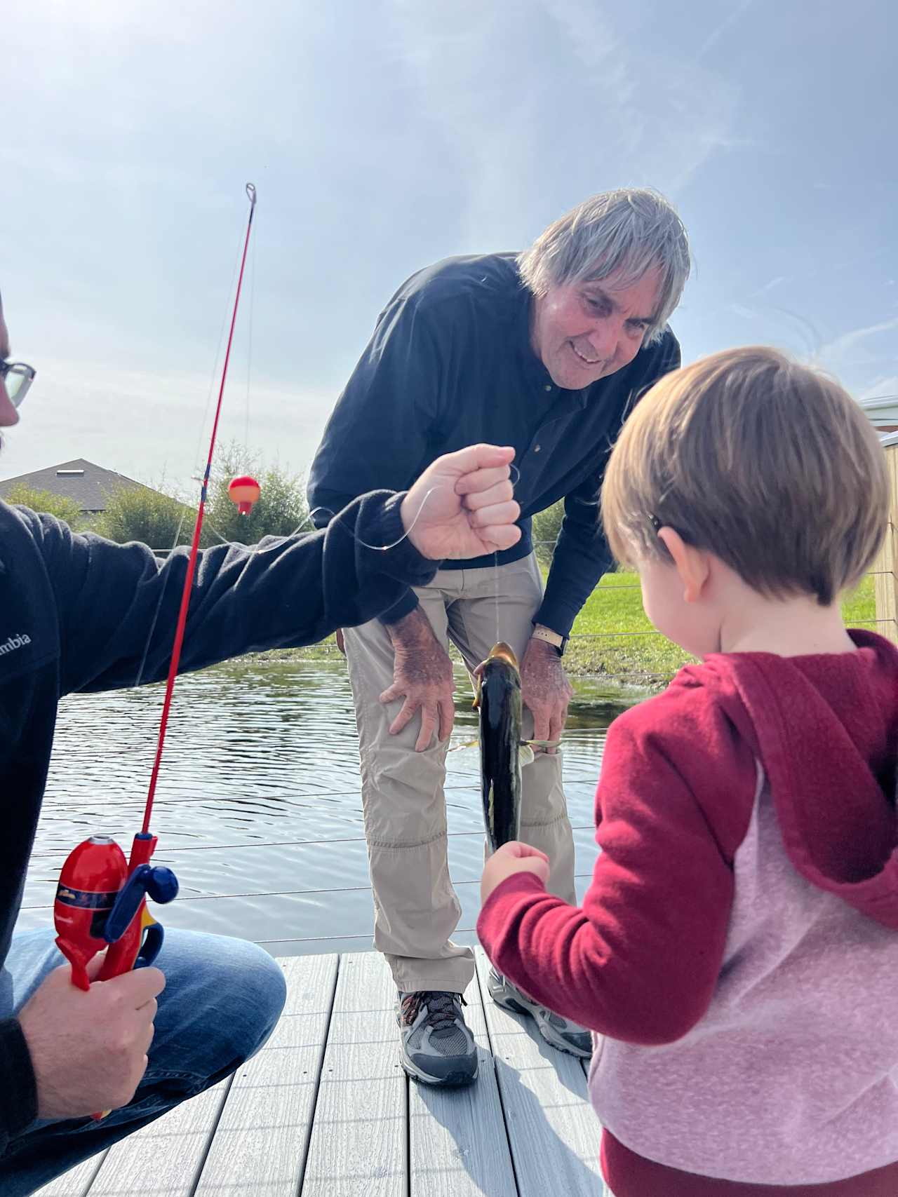 First fish. (largemouth bass)