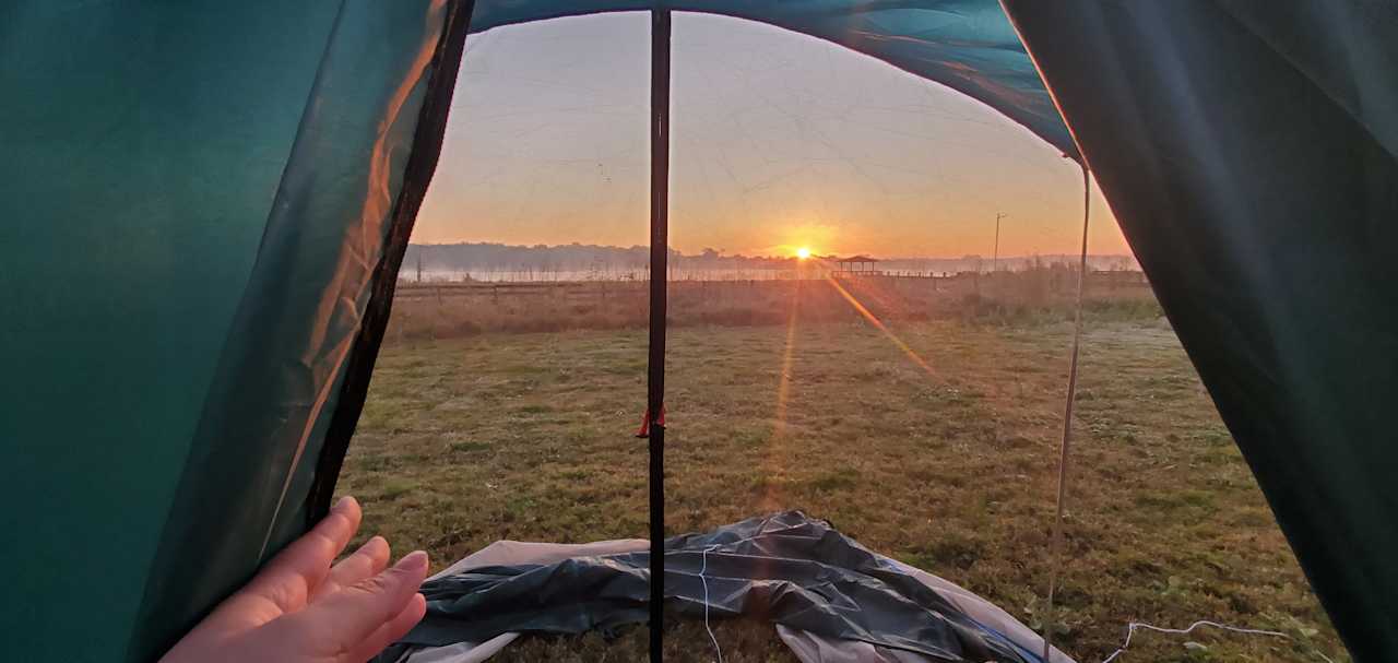 Beautiful Orlando-Area Lake Camping