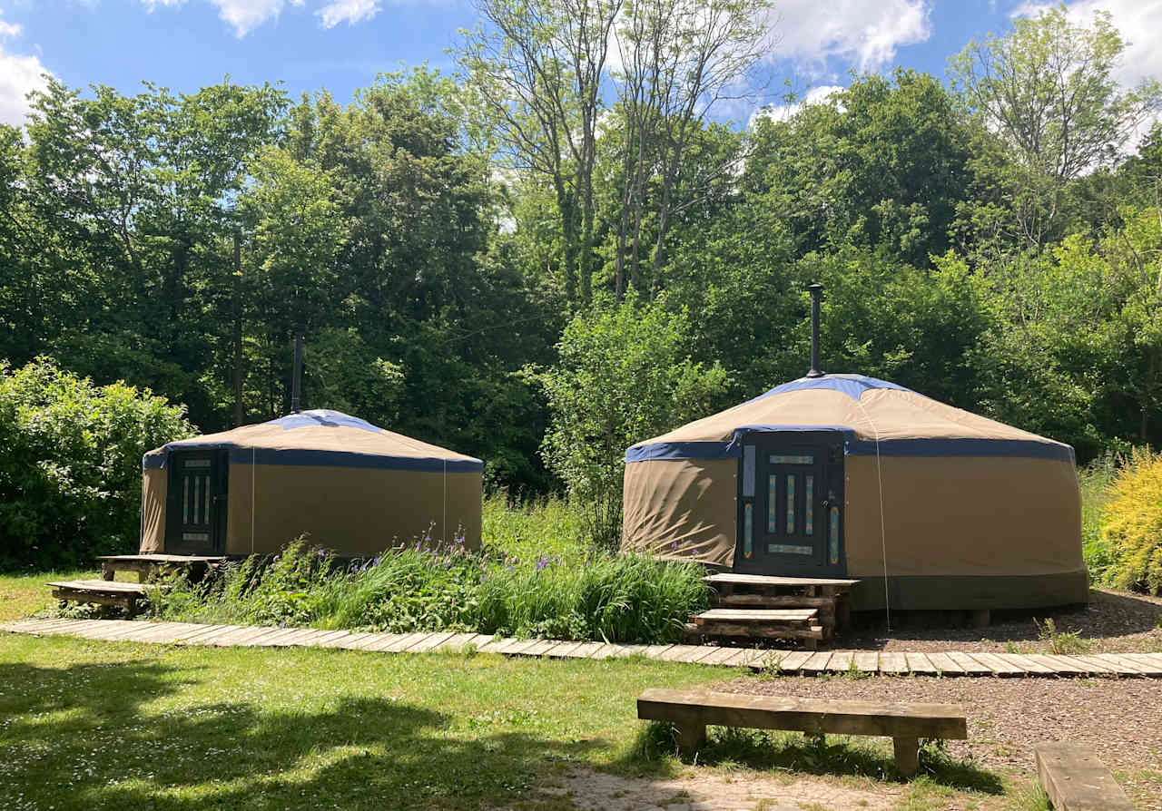 Barefoot yurts and  Safari Tent