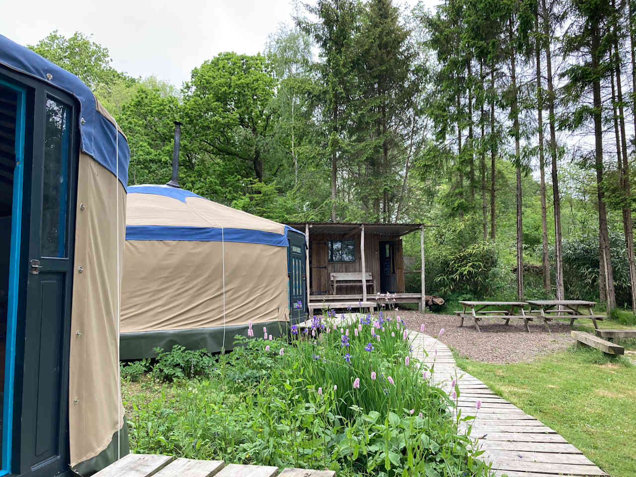 Barefoot yurts and  Safari Tent